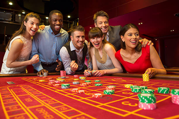 Multi-camera angle view of Dream Gaming baccarat table